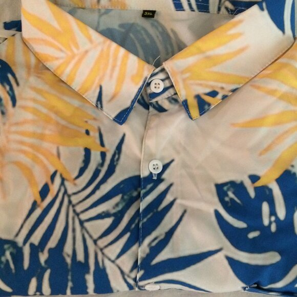 Hawaiian shirts for men 3 XL New - Picture 2 of 5